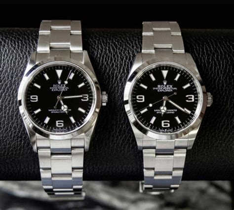 rolex explorer leather 14270|114270 vs 124270.